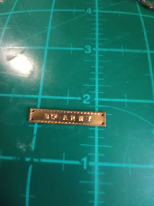 WWII 8th Army ribbon bar full size