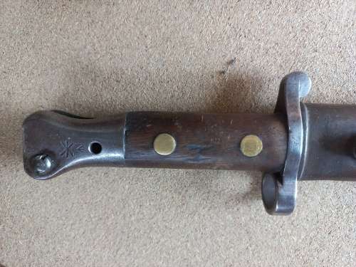 1888 Lee Metford Mk II Wilkinson Bayonet, 1901, Boer war and WWI