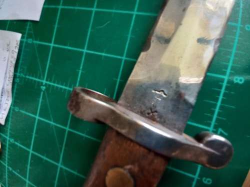 1888 Lee Metford Mk II Wilkinson Bayonet, 1901, Boer war and WWI