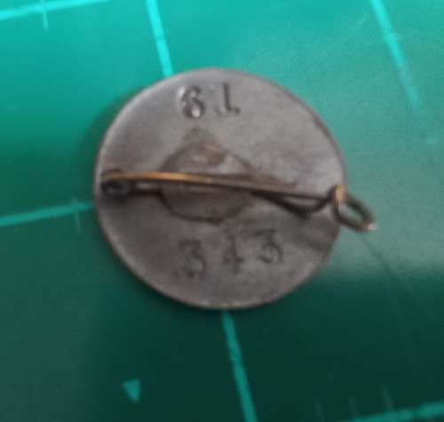 SA Womens Auxiliary Service ND/SAWAS/NS/SAVHD - (Numbered) Lapel Pin Badge