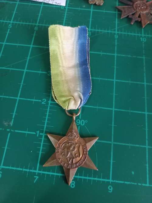 WWII Atlantic Star full size