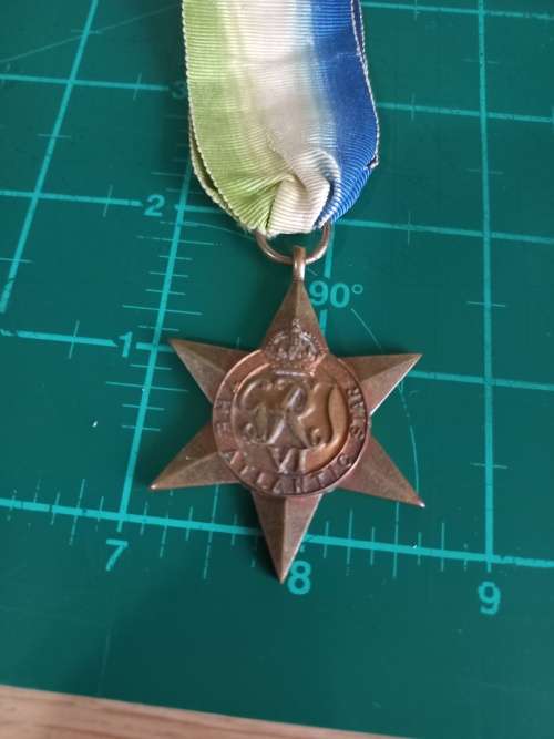 WWII Atlantic Star full size