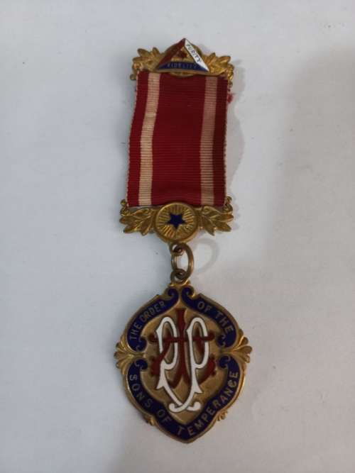 The Order of the Sons of Temperence Medal