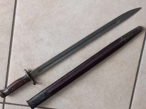1907 Sanderson Lee Enfield Bayonet