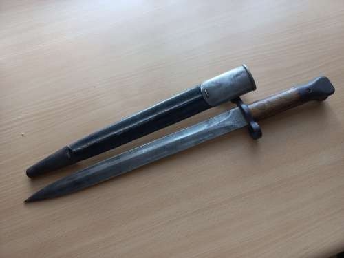 British Wilkinson Lee Metford 1888 Mark I Type 2 Bayonet - Boer war and WWI