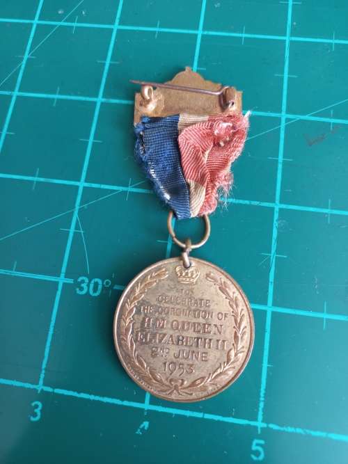 Queen Elizabeth II Coronation medal Umtali