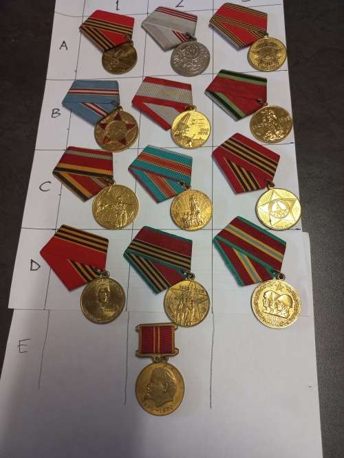Russian Medals (Unknown)