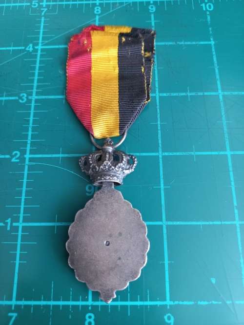 Belguim WWII era labour medal, `habilete, moralite bekwaamheid, zedelukheid`