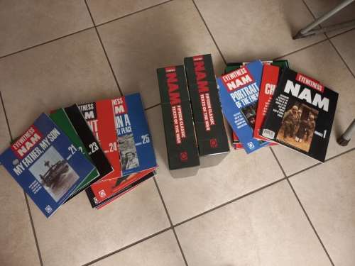 Eyewitness Nam, Two box set covering the Vietnam War.