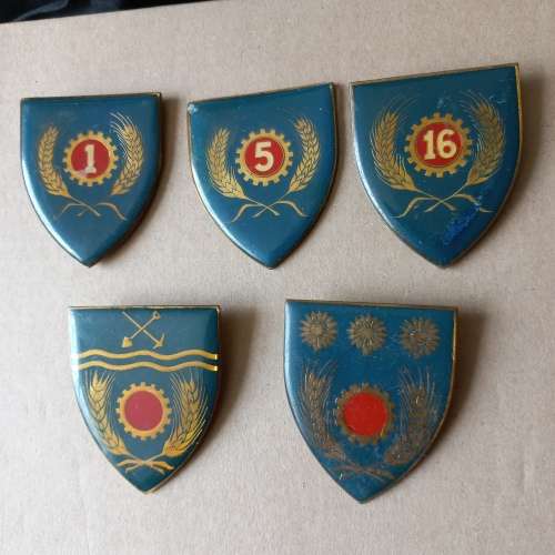 SADF selection of 5 Maintenance Unit Flashes for one price, all missing some pins