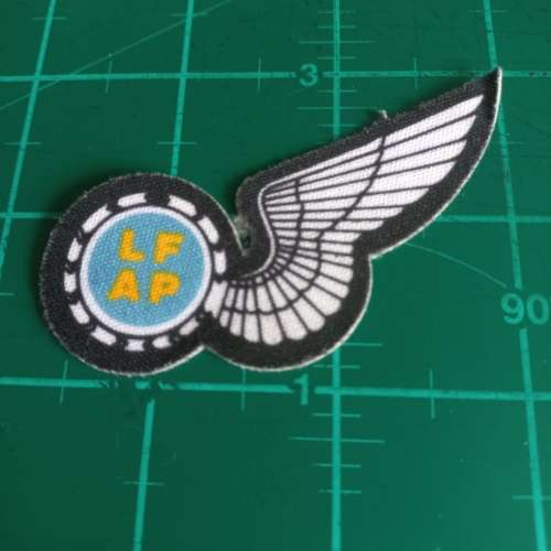 SA Air Force Air Photographer half wing, screen printed