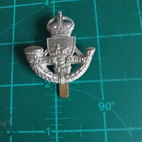 UDF Royal Durban Light Infantry cap badge worn 1919 - 64, O422