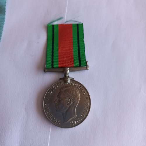 WWII Defence Medal not named