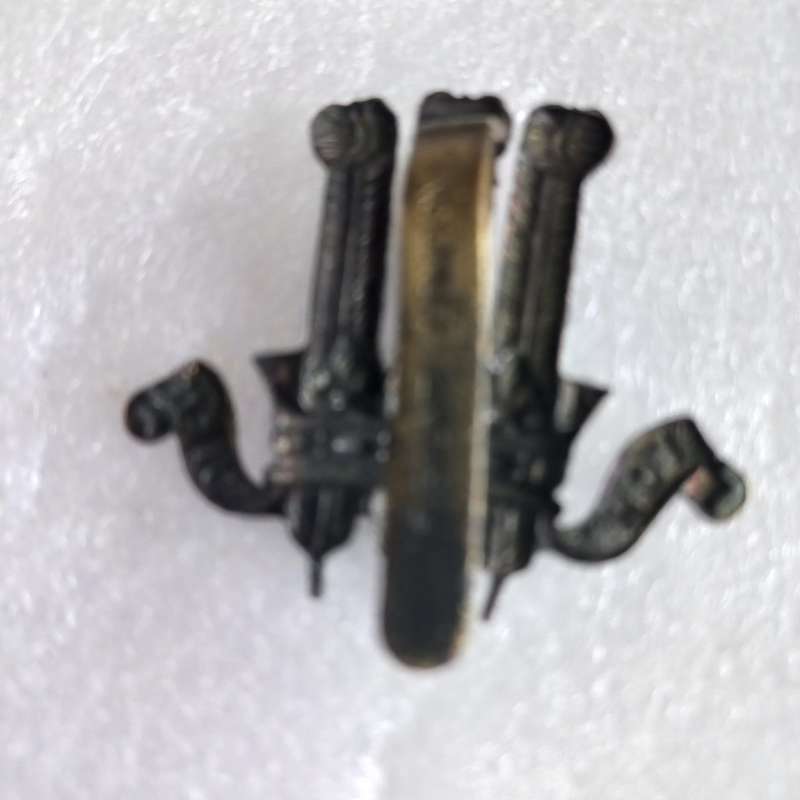 2nd King Edward VII`s Own Gurkha Rifles, (the Sirmoor Rifles,) blackened cap badge, JR Gaunt