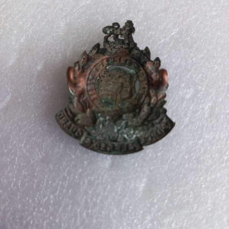 WWII Prince Alfred`s Guard bronze Beret badge, Owen 51