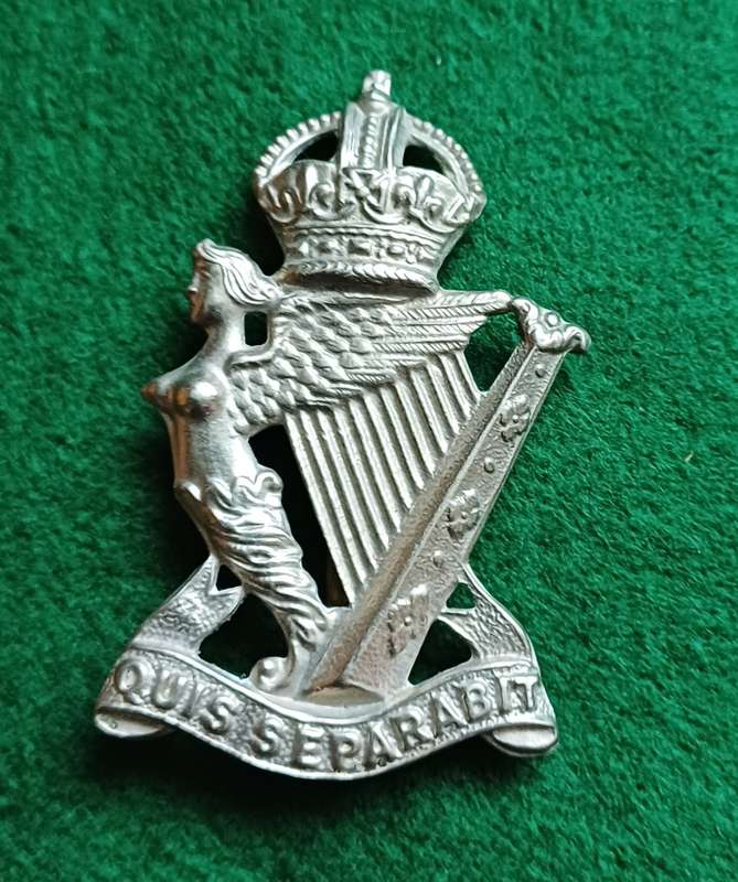 British Army Royal Ulster Rifles WM cap badge
