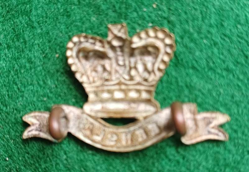 Australian Queensland colony collar badge