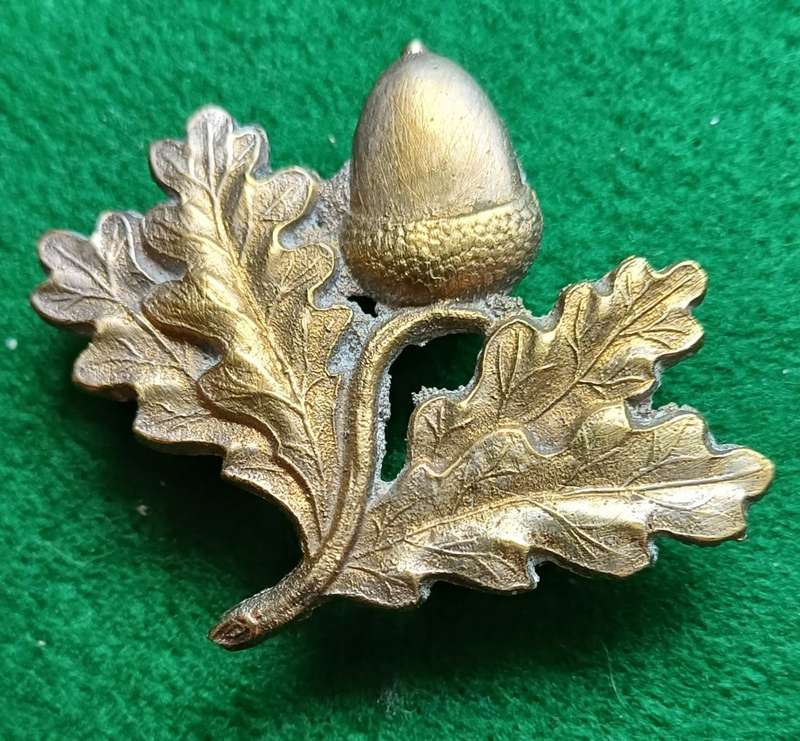 British Army South Notts Hussars cap badge
