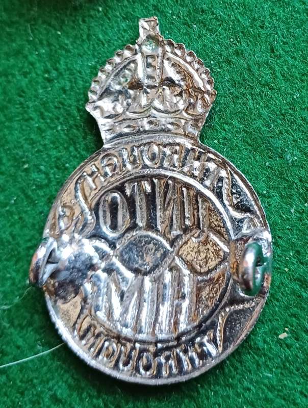 Campaigners Church KC chrome cap badge