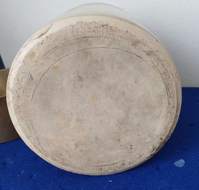 Glazed Antique Stoneware storage jar, 210mm high