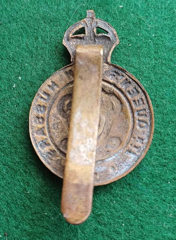 The Queens own Hussars BiM cap badge, KC