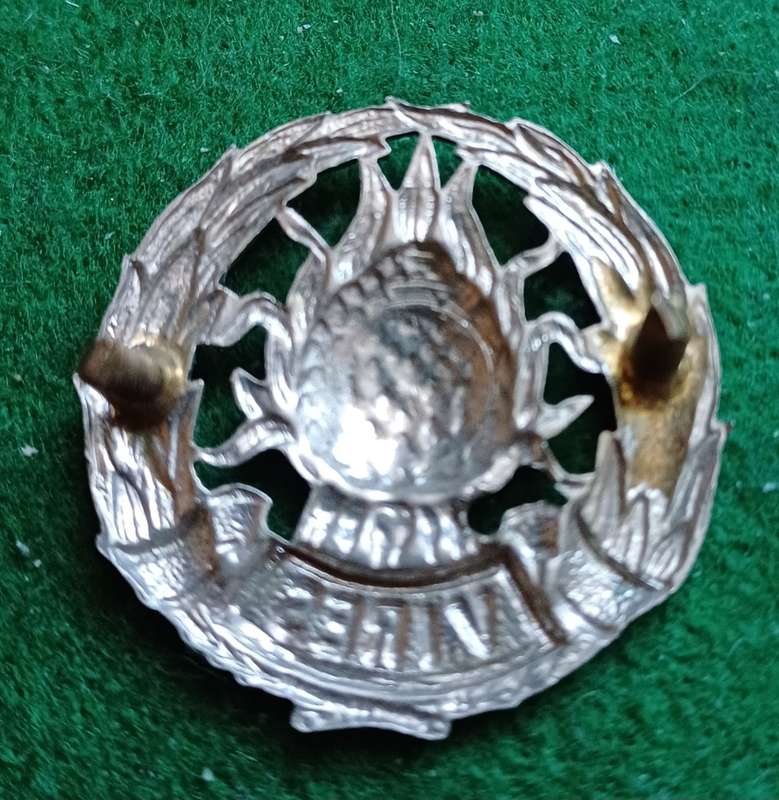 SADF Regt Boland WM beret badge, voided