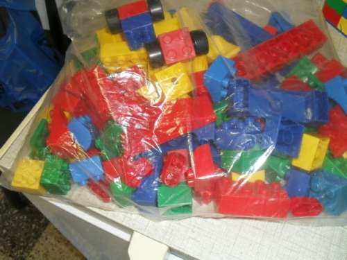(Maug30) 112 DK BLOCKS & NO NAME BLOCKS - same size as duplo