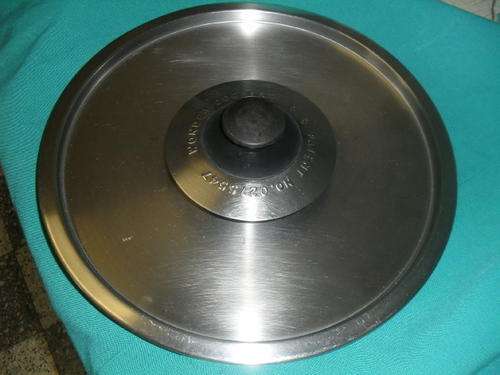 (40)a VINTAGE WONDER COOKER LID - USA  with an INSTRUCTION BOOKLET