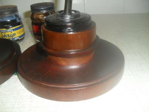 Knysna stinkwood inkwells