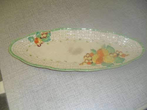 *.# SANDWHICH PLATTER - ROYAL STAFFORDSHIRE  AJ WILKINSON HONEY GLAZE