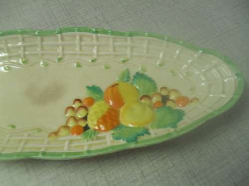 *.# SANDWHICH PLATTER - ROYAL STAFFORDSHIRE  AJ WILKINSON HONEY GLAZE