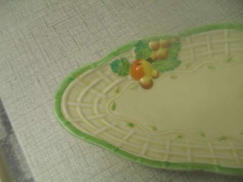 *.# SANDWHICH PLATTER - ROYAL STAFFORDSHIRE  AJ WILKINSON HONEY GLAZE