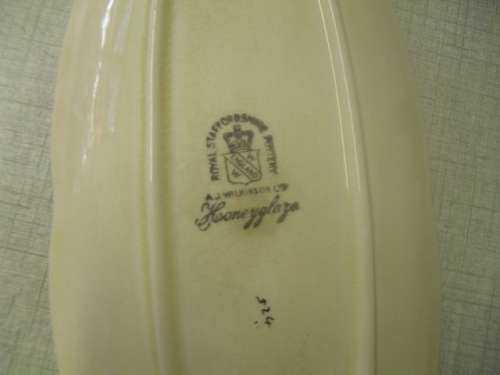 *.# SANDWHICH PLATTER - ROYAL STAFFORDSHIRE  AJ WILKINSON HONEY GLAZE
