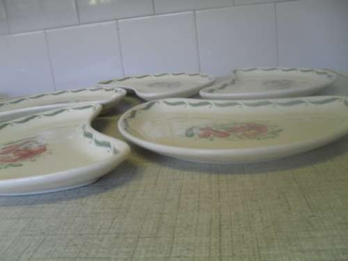 5x Susie cooper side or salad plates.