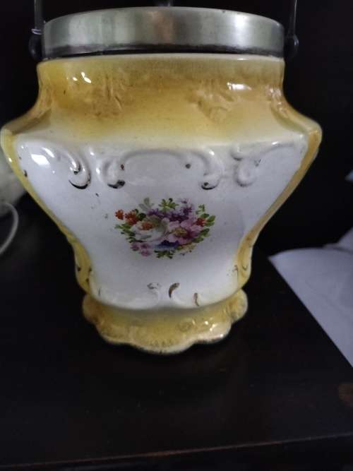 *. A VICTORIAN BISCUIT / COOKIE BARREL / JAR