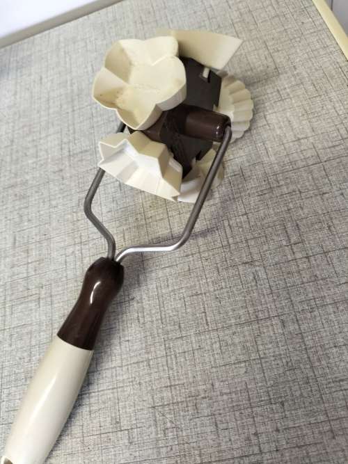 German design biscuit / cookie cutter wheel