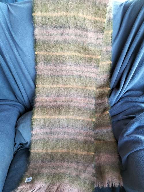 CAPE MOHAIR SCARF 91cm X 31cm
