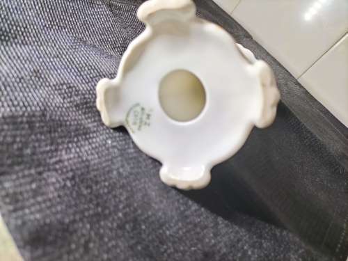 A VINTAGE CZECHOSLOVAKIA CMR  ALTRASHLAU CANDLE STICK HOLDER
