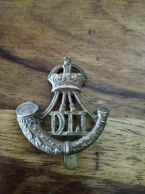 UNKNOWN BADGE -`Blow Horn and Crown`