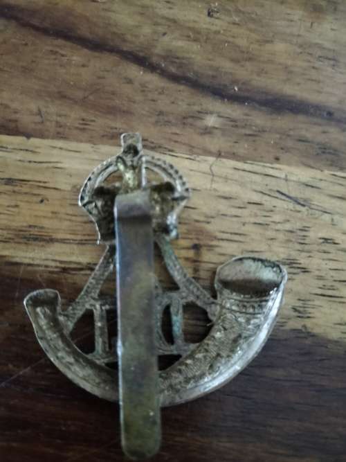 UNKNOWN BADGE -`Blow Horn and Crown`