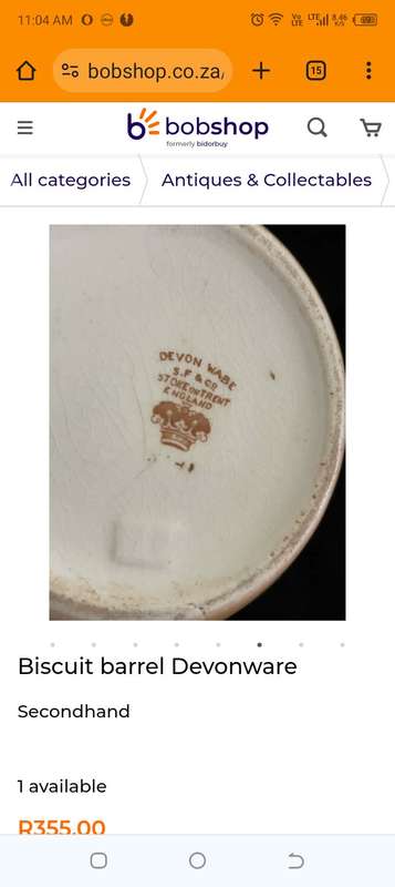 *. A VICTORIAN BISCUIT / COOKIE BARREL / JAR