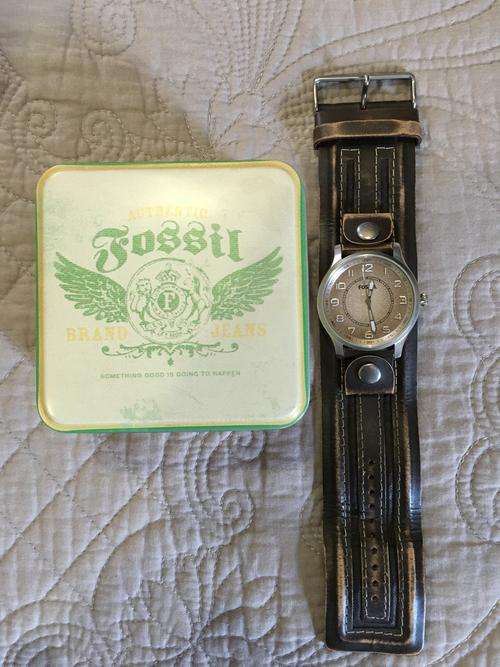 Fossil Leather Watch