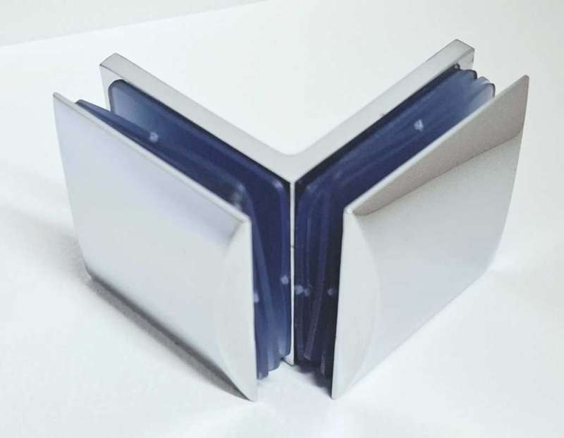 L-Clamp glass to glass