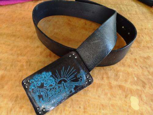 Brand new leather belt from Diesel for sale