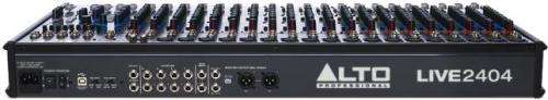 Alto Live 2404 Professional 24 Channel 4Bus Mixing Desk with USB
