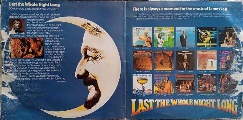 LP  - James Last - Last the Whole Night Long