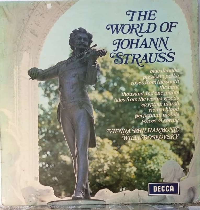 LP - Johann Strauss - The World of Johann Strauss