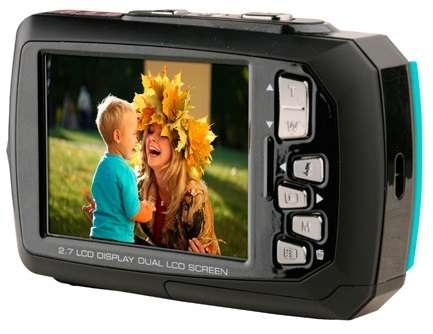 Polaroid PDC776 - 14 Mega Pixel Digital Waterproof Camera with Dual Screen
