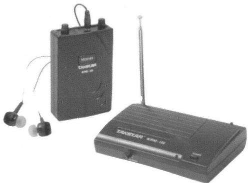 In Ear Wireless Monitor - Transmitter & Receiver, VHF