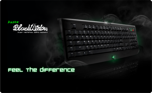 Razor Blackwidow mechanical keyboard